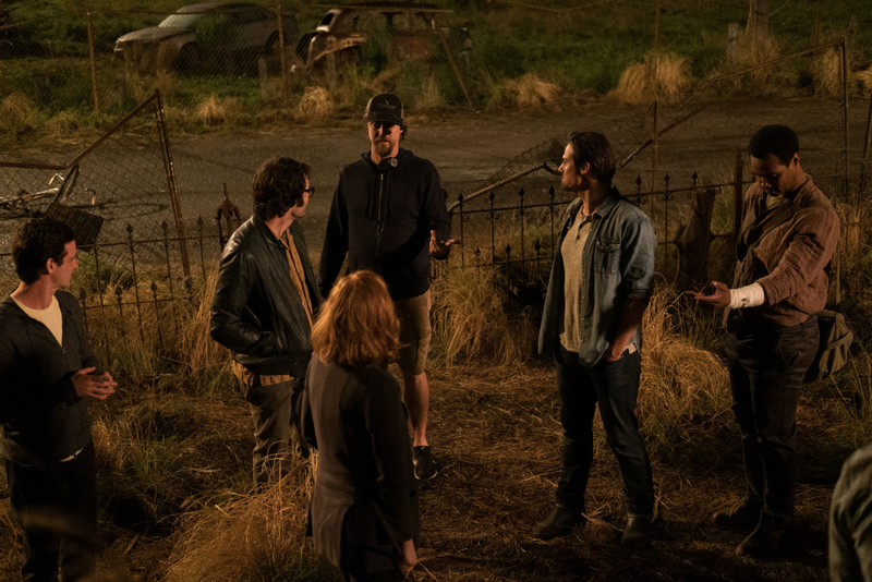 Director Andy Muschietti on the set of It Chapter Two.